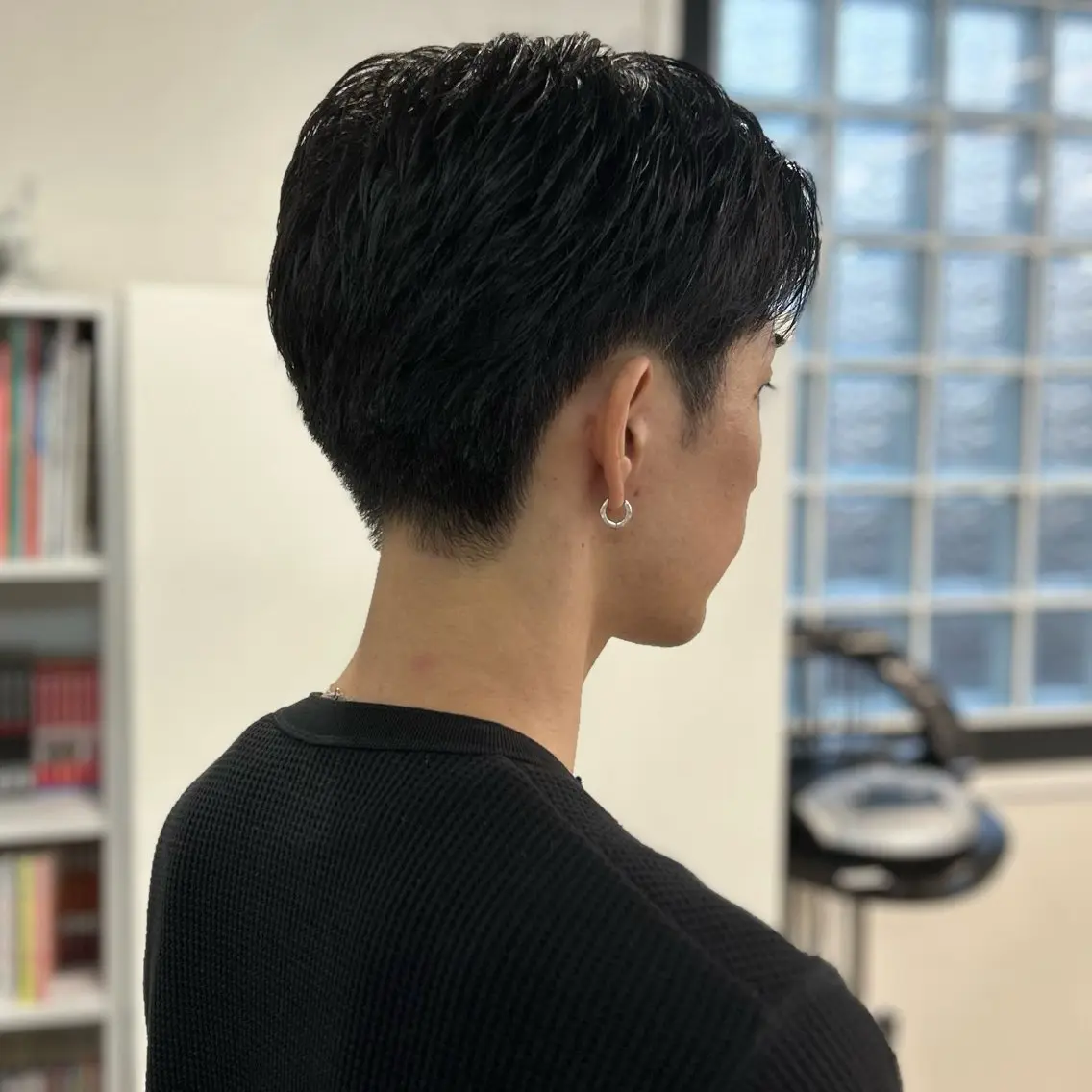 メンズ カット 春の透明感カラー/ ハラのヘアスタイル