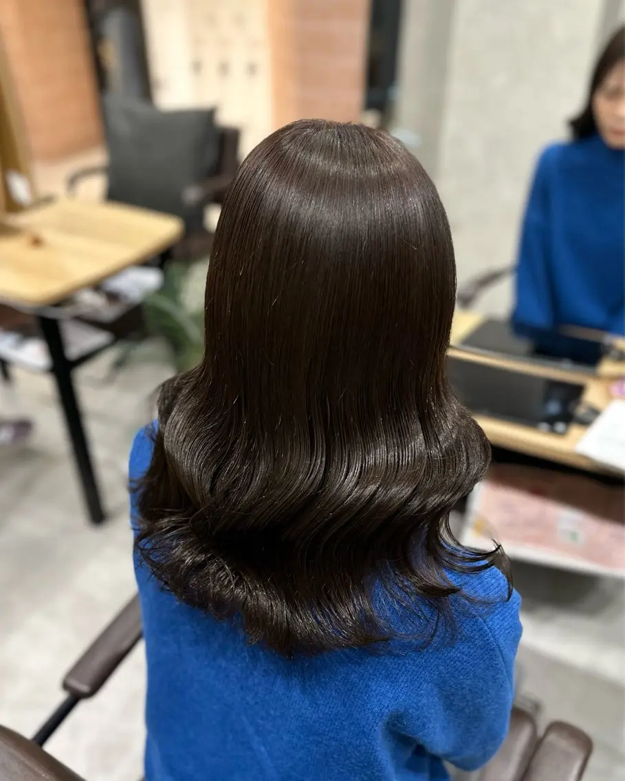 セミロング カラー カット ヘアカラー トリートメント hayato / 梅田のヘアスタイル