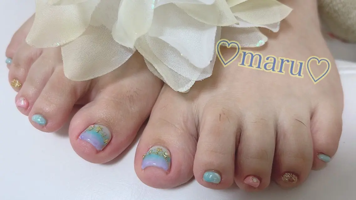ネイル ハンドネイル フットネイル まるみ♡7/1〜値上 げ致します(>_<)のその他イメージ