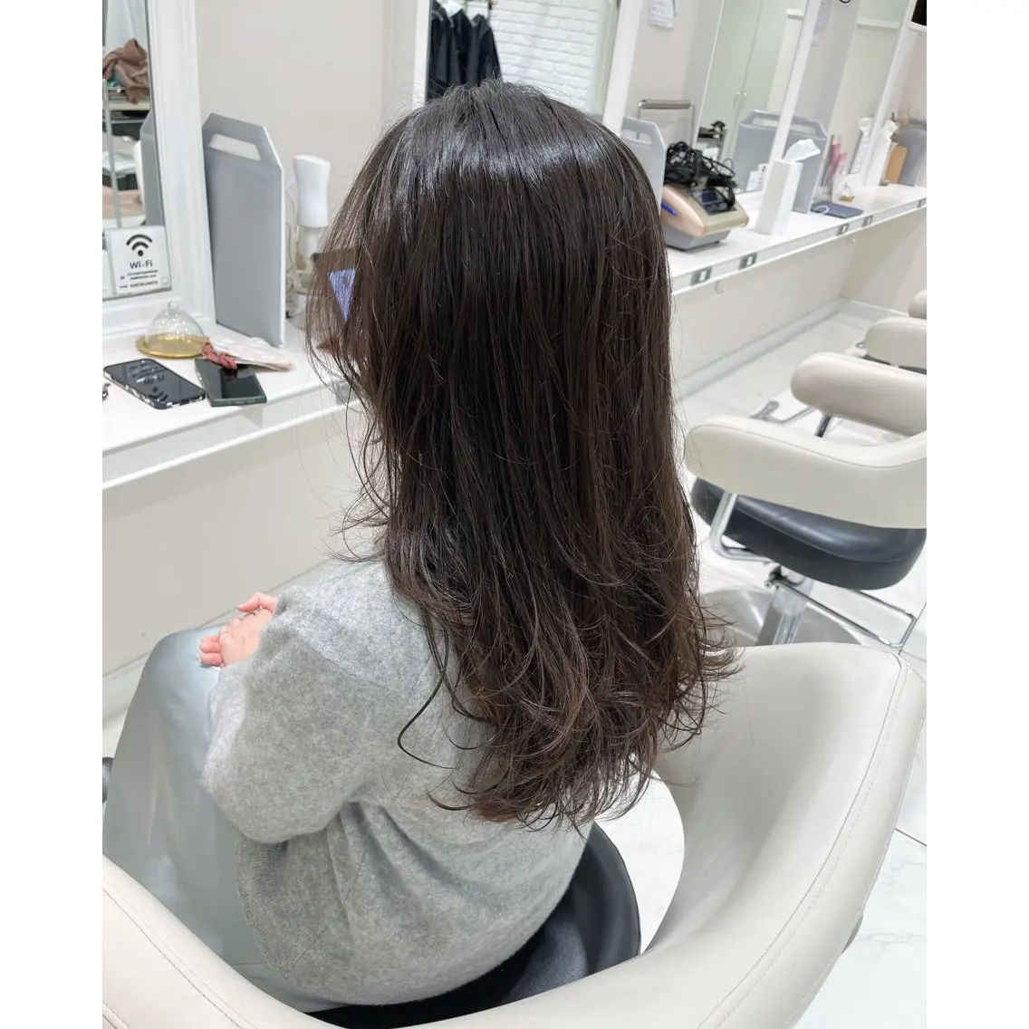 ロング パーマ 韓国ヘア 🎀中川綾乃🎀のヘアスタイル