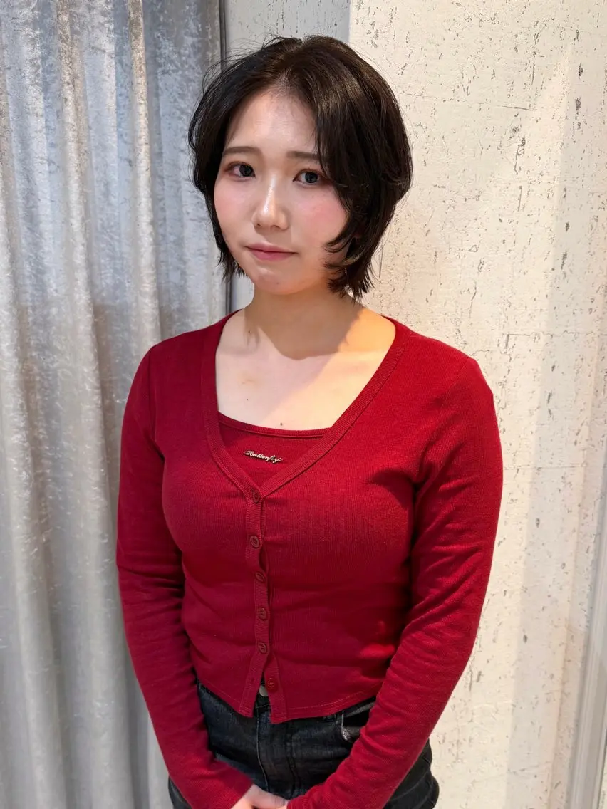 ショート カラー カット ヘアカラー トリートメント mai / linoah˚✧のヘアスタイル