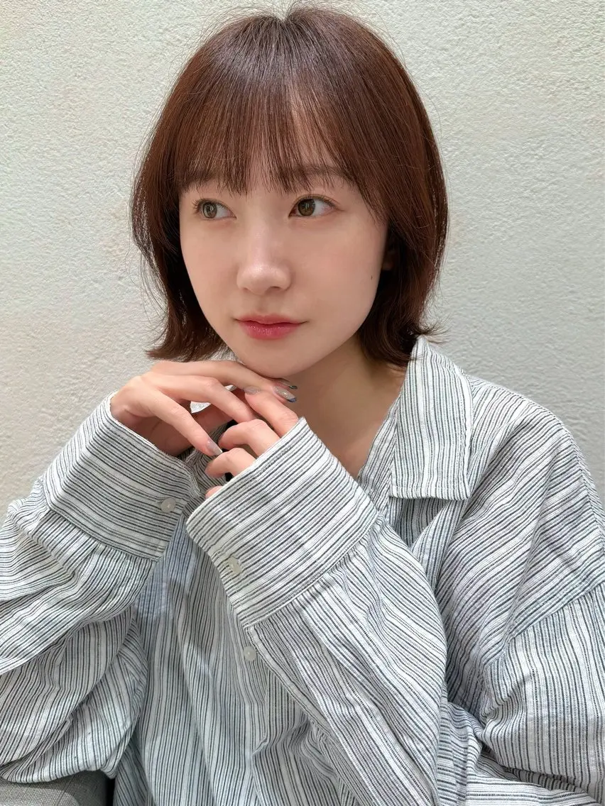 ショート 米澤 由衣のヘアスタイル