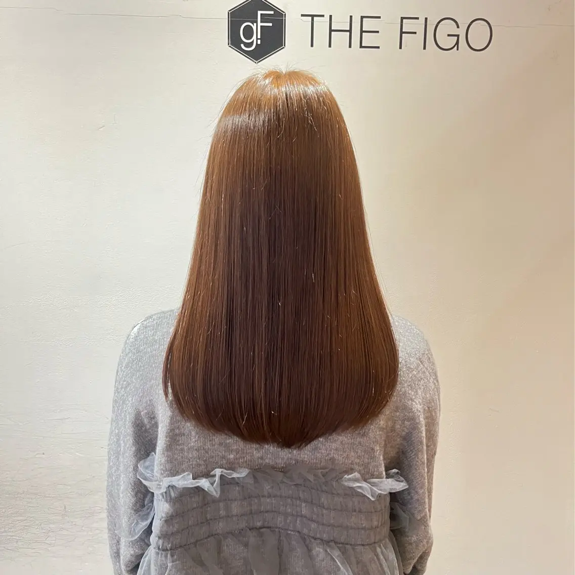 ロング カラー ブリーチ ブラウンカラー ダブルカラー ブリーチなしカラー ヘアカラー やまき さきねのヘアスタイル