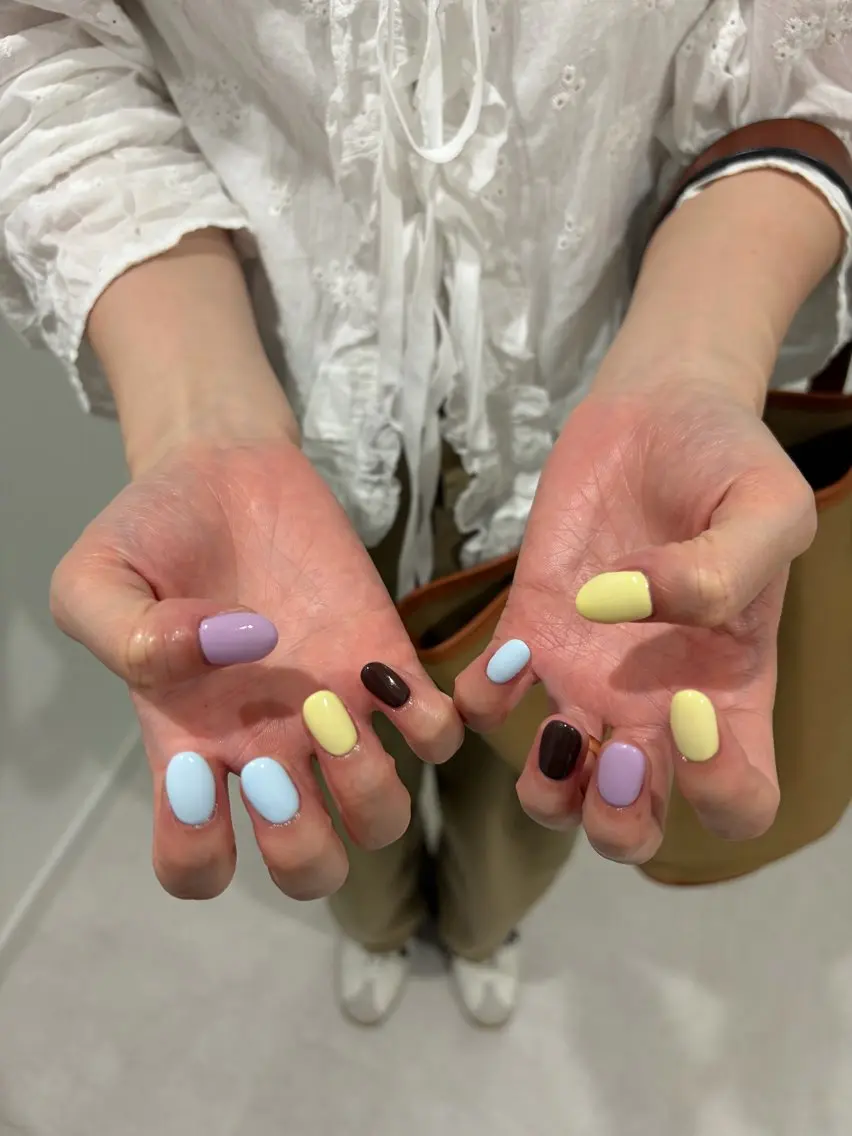 ネイル ハンドネイル Mermaid Nail saraのネイルデザイン