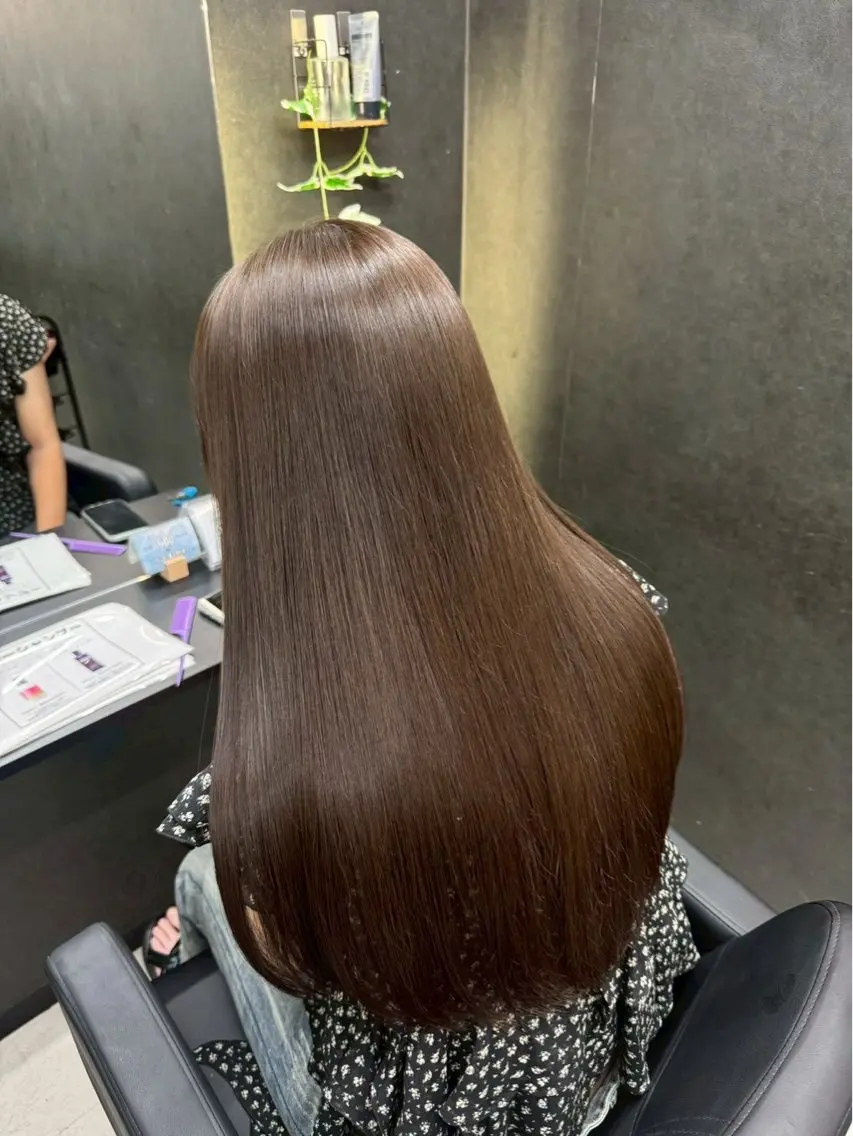 カラー みやした えりのヘアスタイル