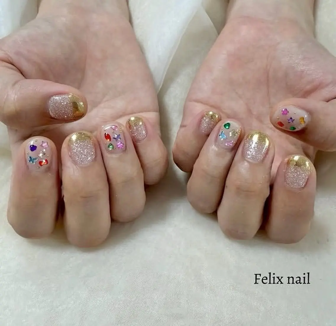 ネイル ハンドネイル Felix nail Aya🍬のネイルデザイン