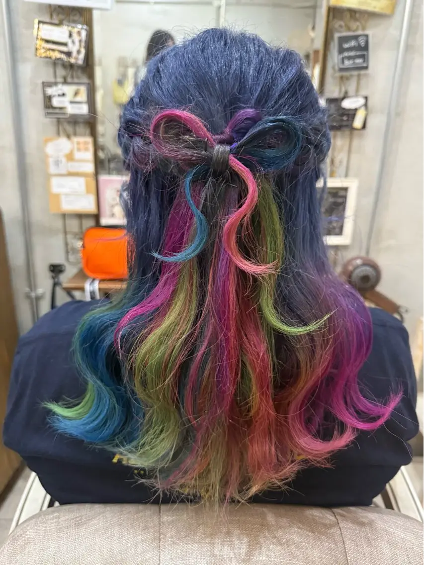 🍒ヘアセット（9時​〜​）¥2800+指名料¥500🍒の写真