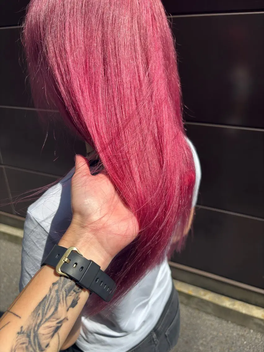 ロング カット ヘアカラー charm小沢 真澄のヘアスタイル