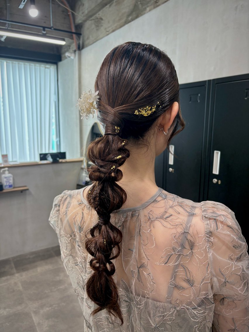 ロング ヘアアレンジ ヘアセット ALLEN hair /まなのヘアスタイル