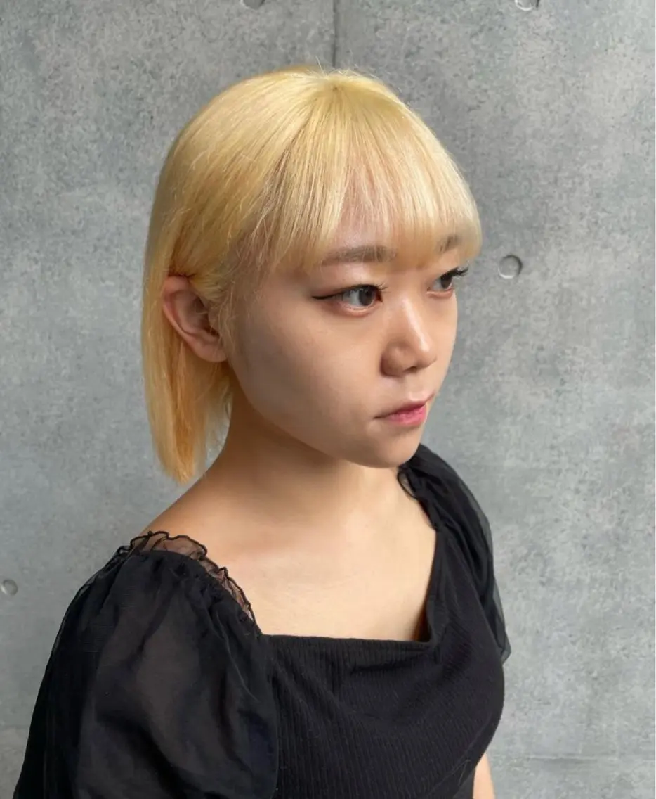 ミディアム カラー 🌈メンズパーマ🌈 メンズカットアリサのヘアスタイル