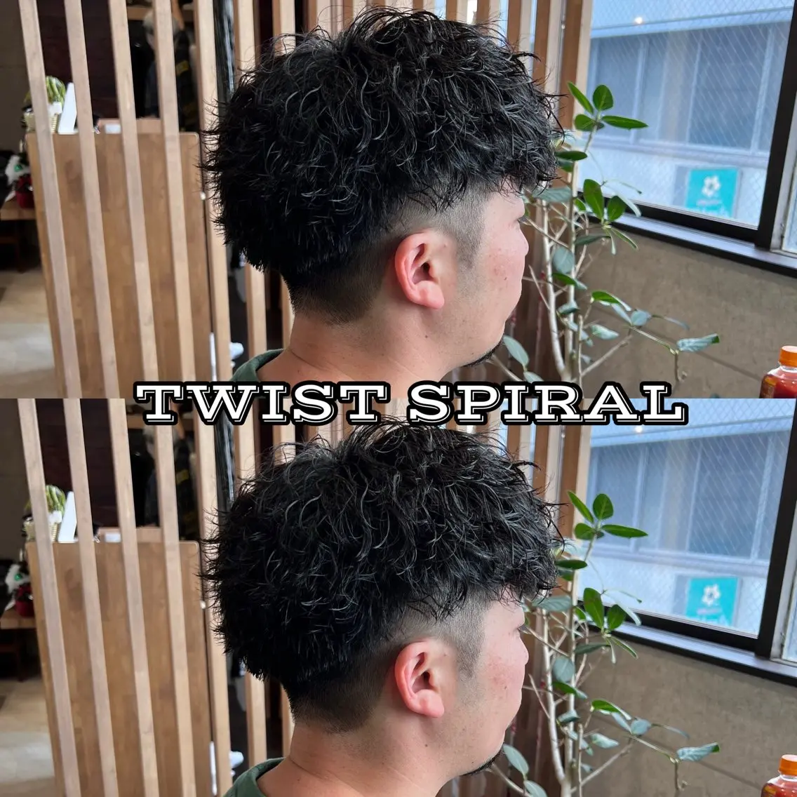 ショート パーマ メンズ 縮毛矯正/パーマ TSUBASAのヘアスタイル