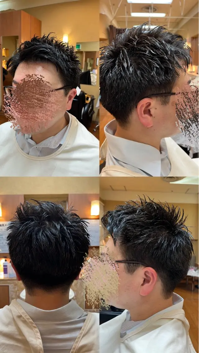 ショート ショートヘア 💈メンズカット/ 石本晶也のヘアスタイル