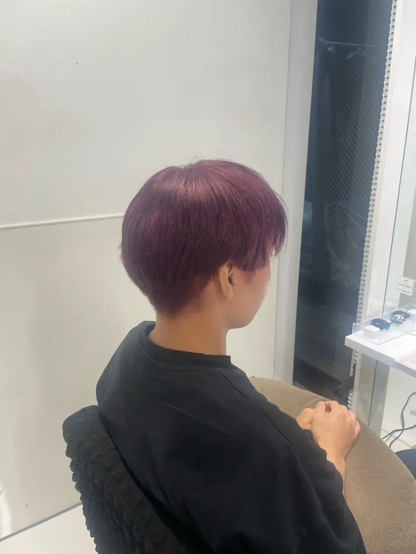 minimo限定🌟 メンズカラー+オージュアトリートメント2stepの写真