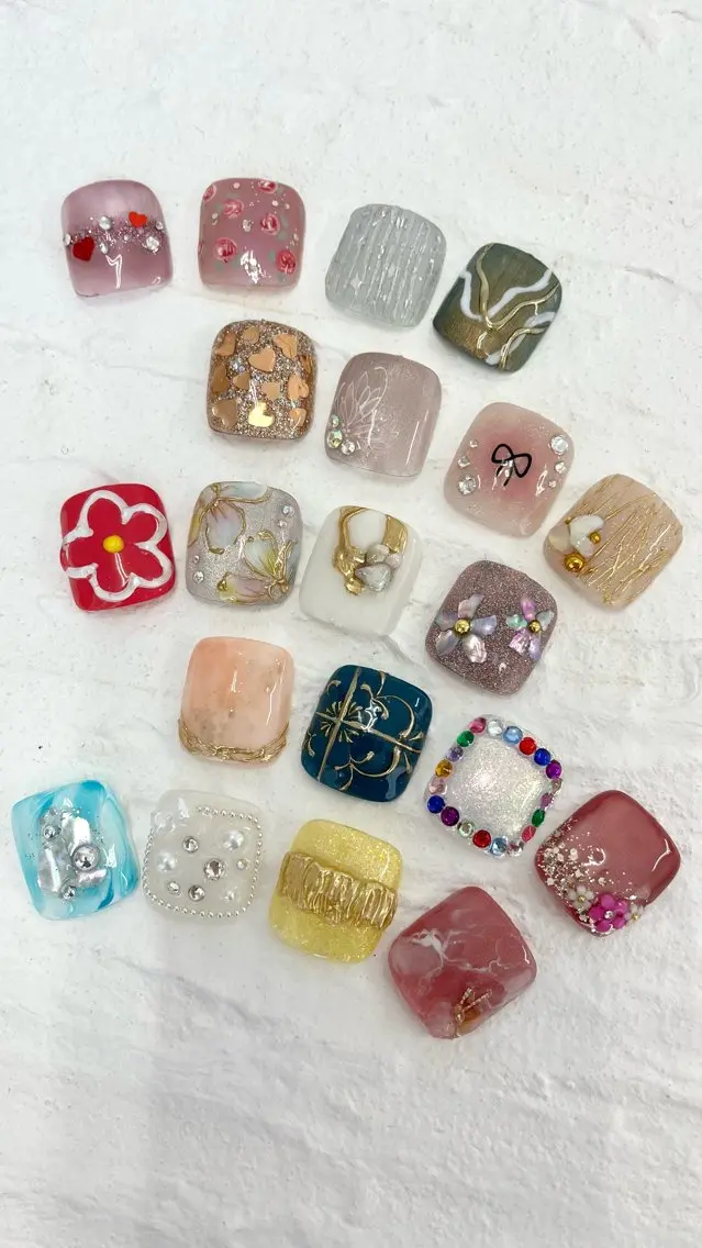 ネイル フットネイル Le’a nail ＊Satomiのネイルデザイン