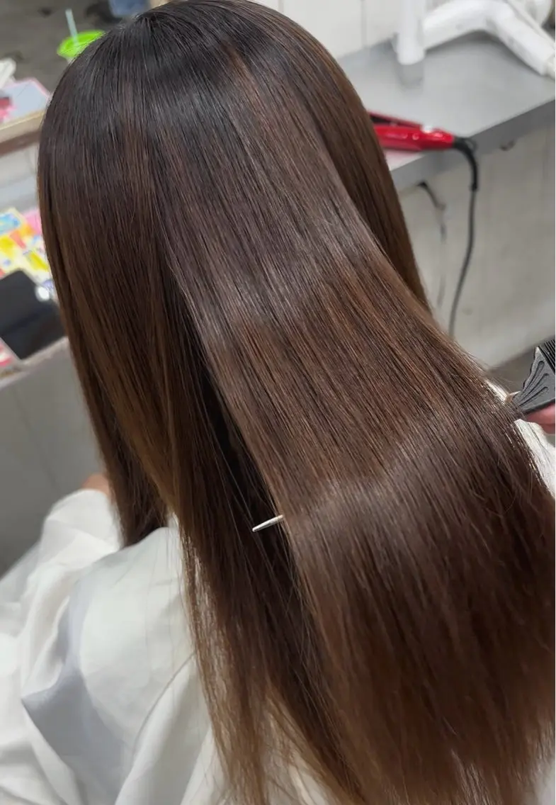 🦋縮毛矯正＋トリートメント💎🦋の写真