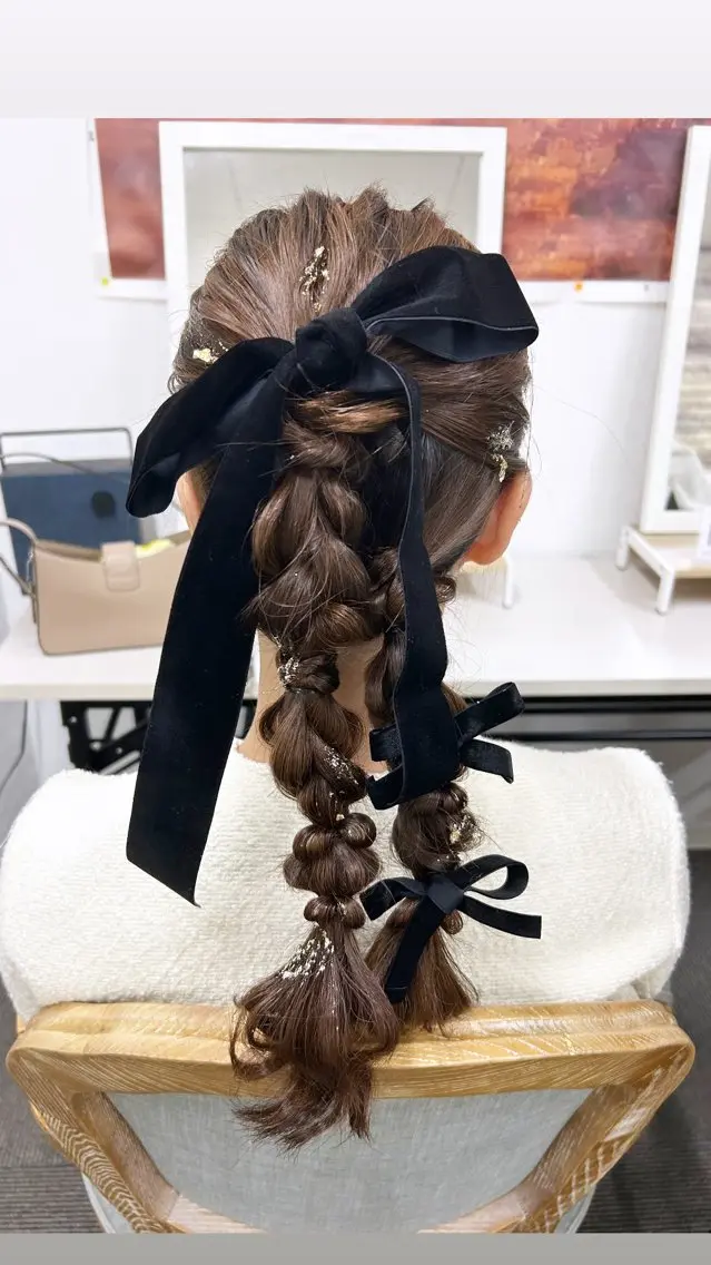 ヘアアレンジ ヘアセット ヘアセットサロン ココのヘアスタイル