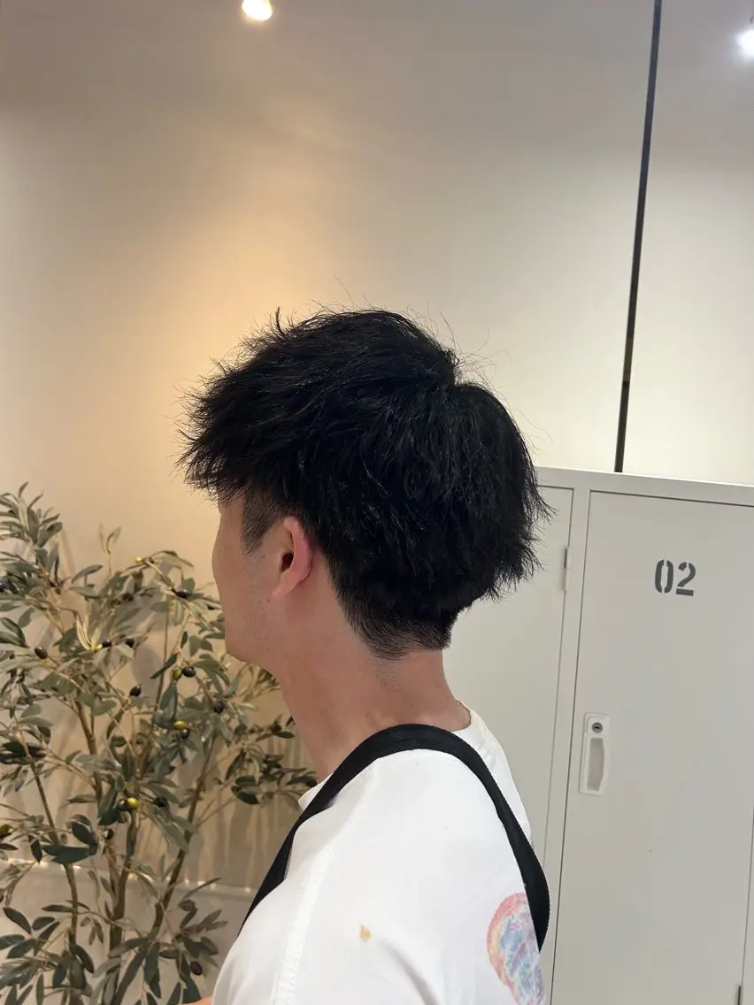 パーマ ツイストパーマ 岡田 はるのヘアスタイル