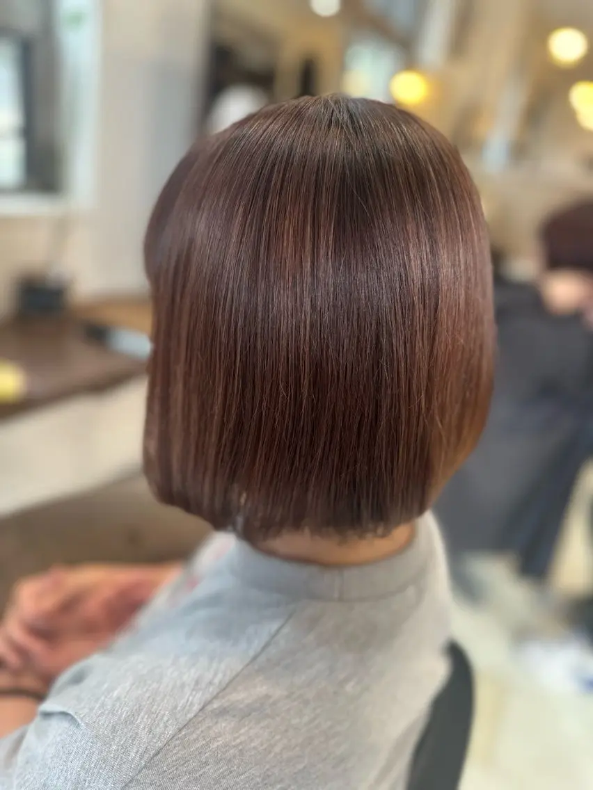 セミロング カット トリートメント ⭐︎ YUMIのヘアスタイル