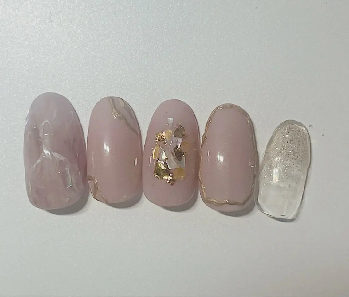 【オフ無料】保湿ケア付き💞【Hand】ゴージャスアートコース💅の写真