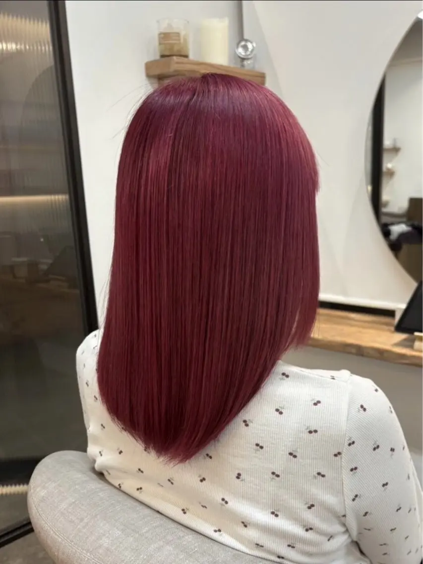 ロング ヘアカラー トリートメント Ami アミのヘアスタイル