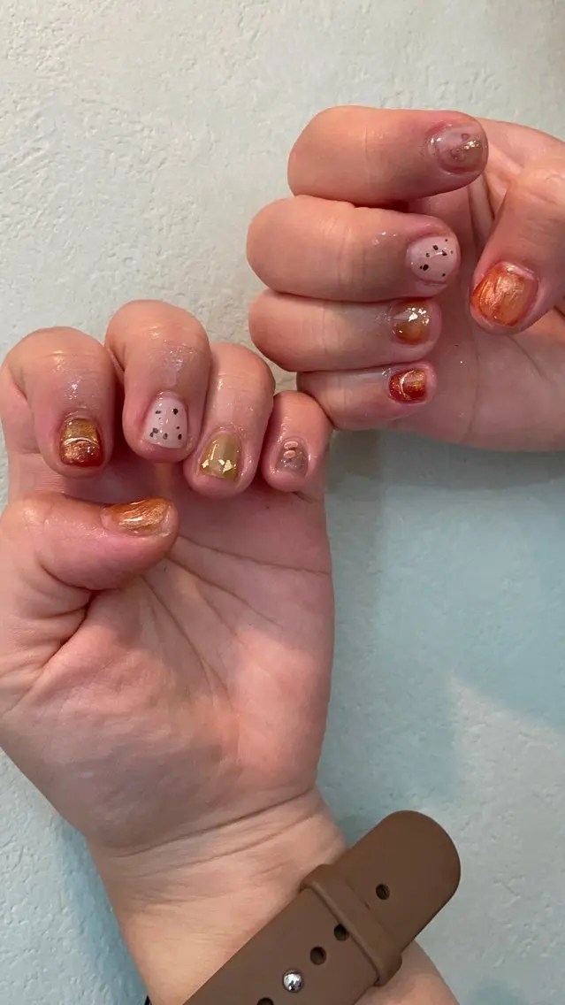 ネイル ハンドネイル フットネイル rebon＊ natsukiのネイルデザイン