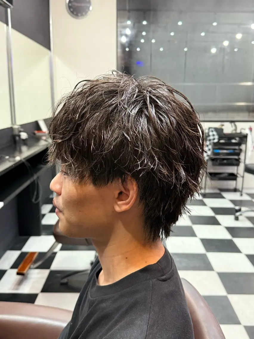 パーマ メンズ パーマ トリートメント 京都/伏見/メンズ/ 石田昂のヘアスタイル