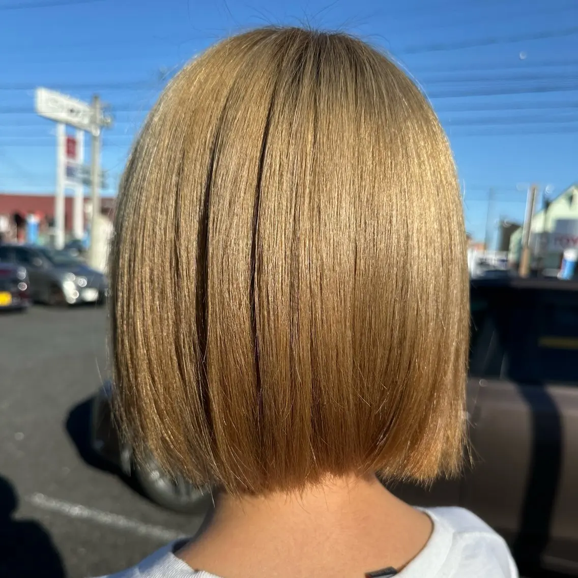 カラー 町田 里奈のヘアスタイル