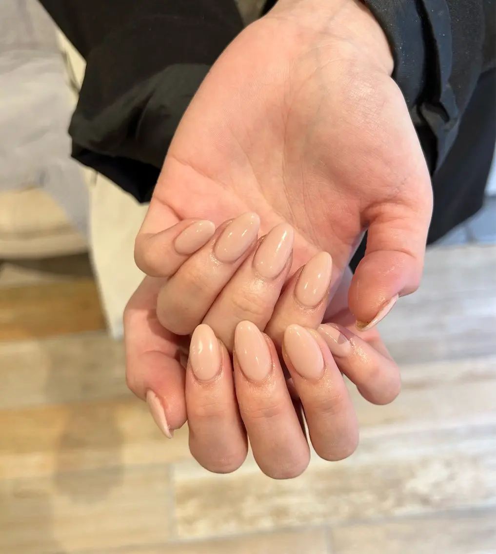ハンド💅オフあり🩵ワンカラー🩵の写真