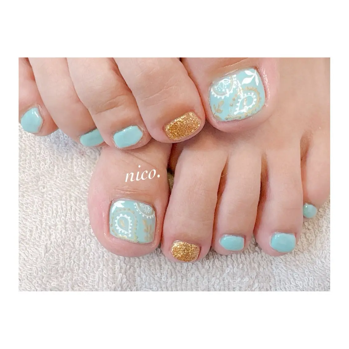 ネイル ハンドネイル フットネイル nailsalon nico.のネイルデザイン