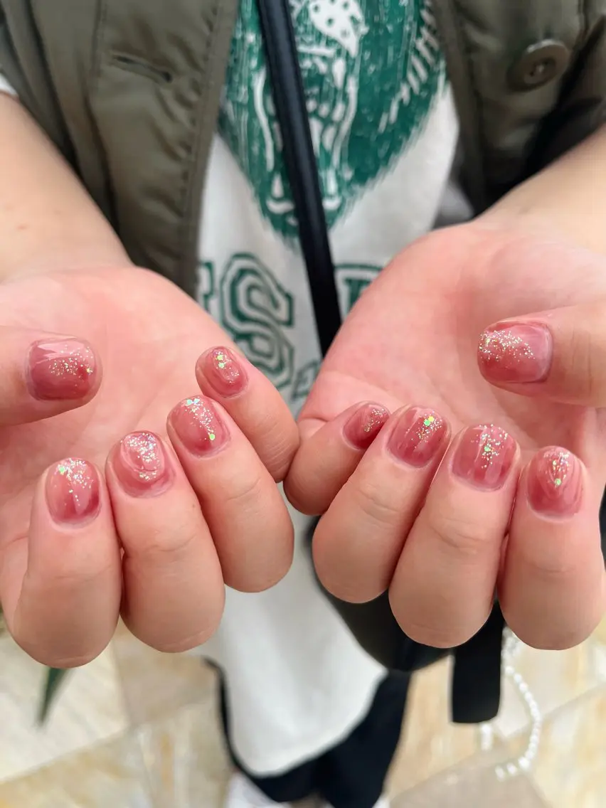 ネイル ぷっくりネイル ハンドネイル HazeGrass NAILのネイルデザイン