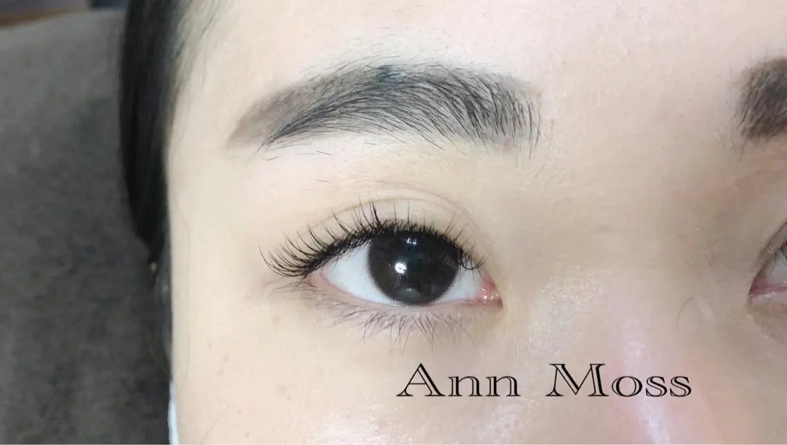 マツエク・マツパ ナチュラル 無料モデル募集中 Ann Mossのマツエク・マツパデザイン