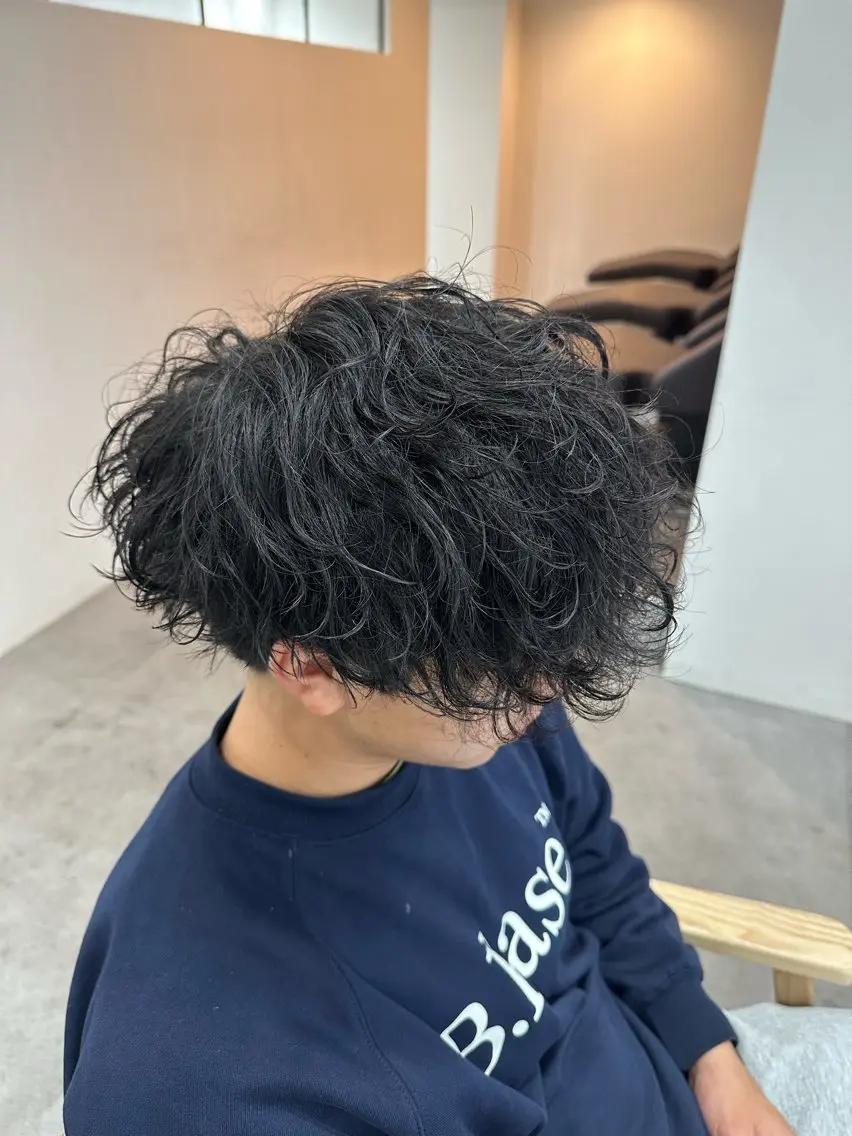 パーマ（カット無し）の写真