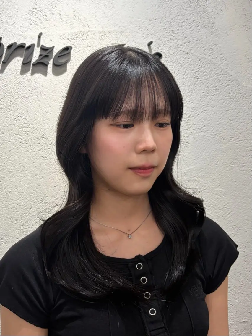 【🌷人気No.1🌷】韓国レイヤーカット🇰🇷+フルカラー+超音波トリートメント🫧の写真