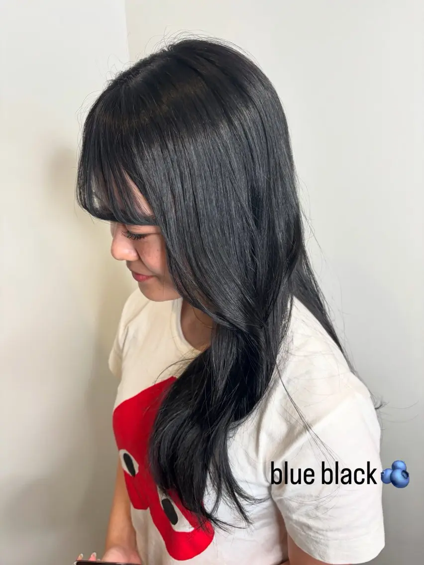 セミロング ATHENA天神大名 渡邉李凰のヘアスタイル