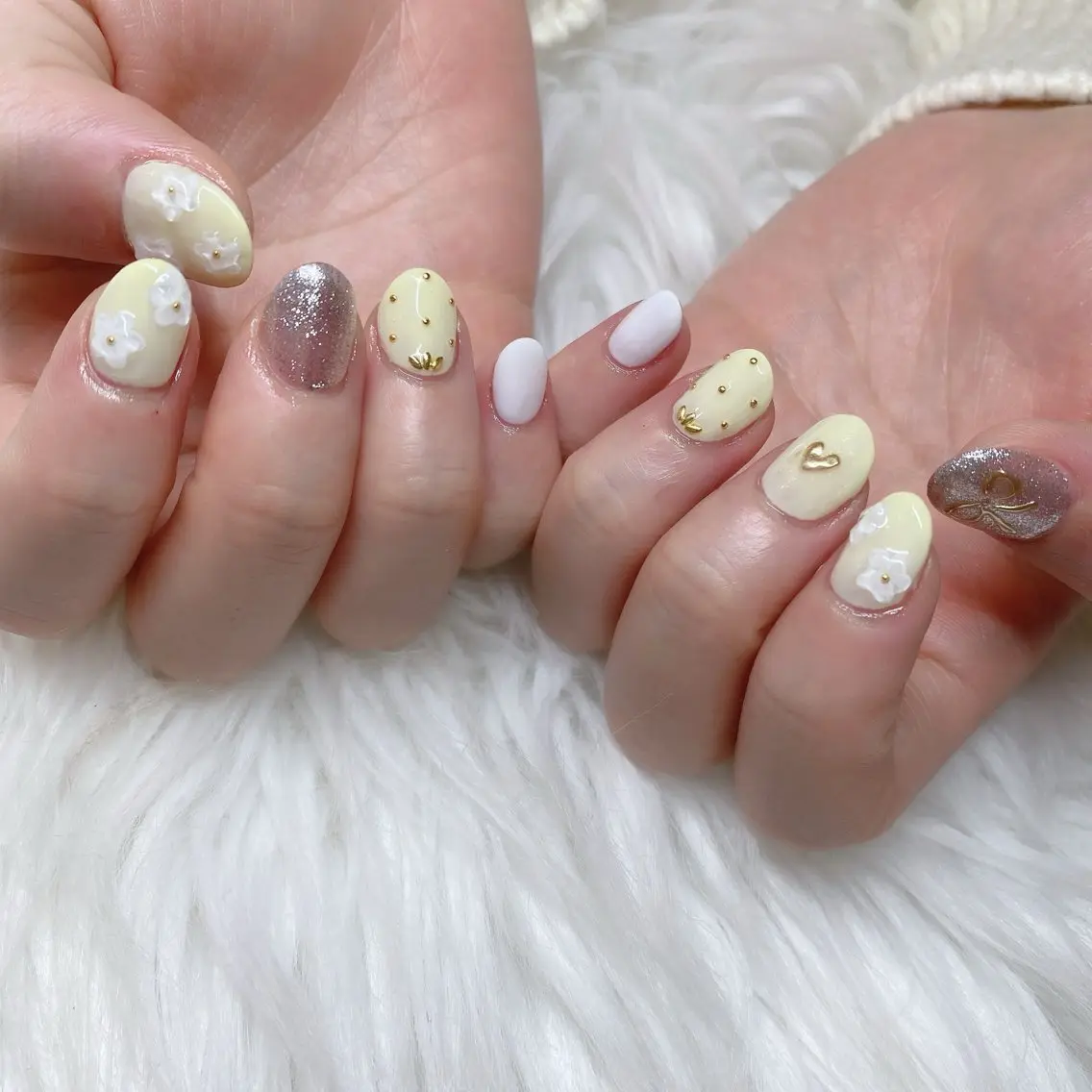 ネイル 春ネイル ハンドネイル nail salon 102のその他イメージ