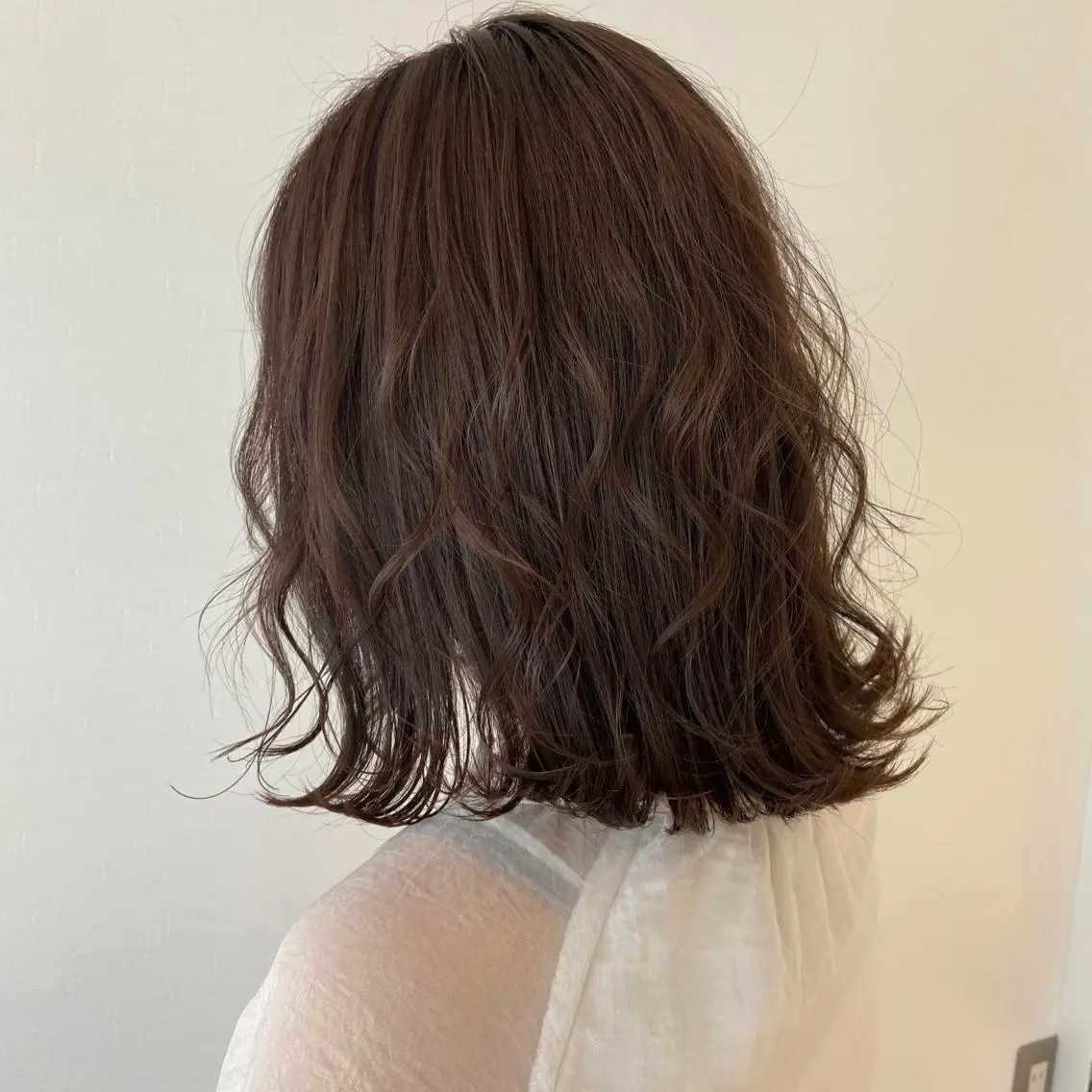 セミロング カラー ヘアアレンジ 🌻Insta指名 NO.1🌻Shoのヘアスタイル