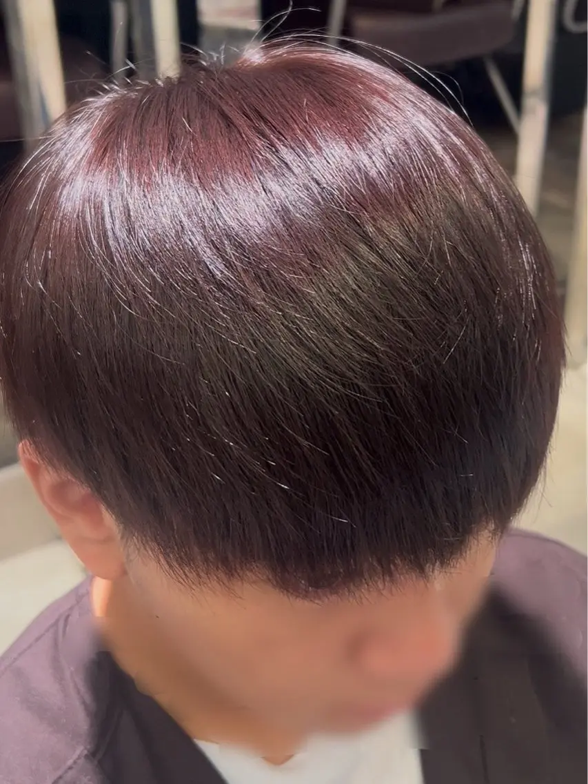 カラー メンズ 鈴木 瑛郎のヘアスタイル