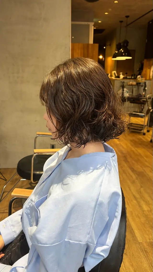 メンズでもレディースでも大歓迎‼️スタイリング楽ちんコスメパーマ🌀➕似合わせカット✂︎の写真