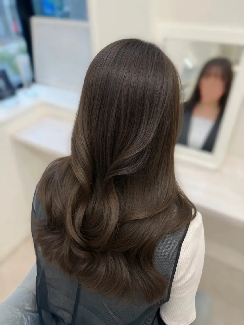 ロング なつき🎀韓国 styleのヘアスタイル