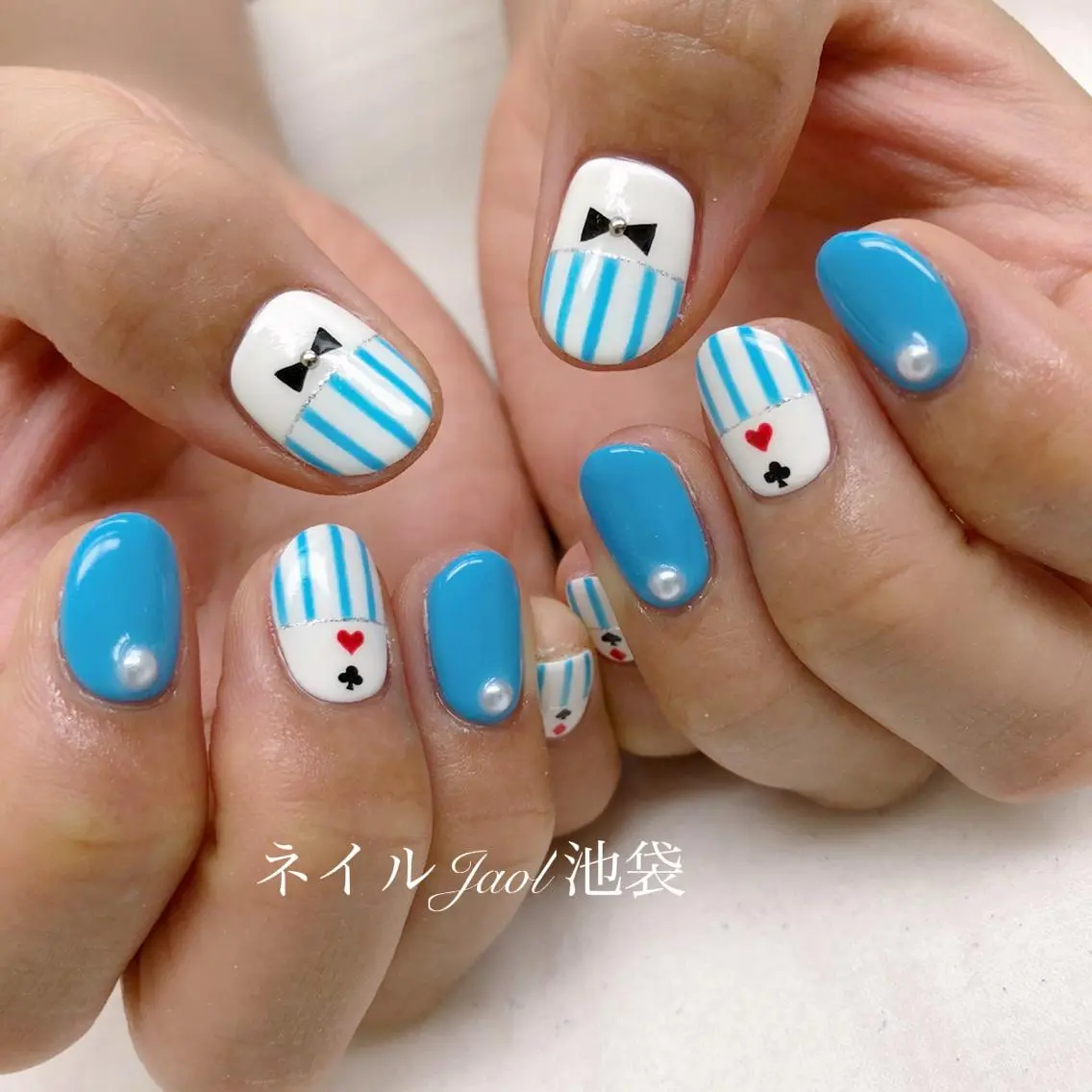ショート ネイルJaol 池袋のネイルデザイン