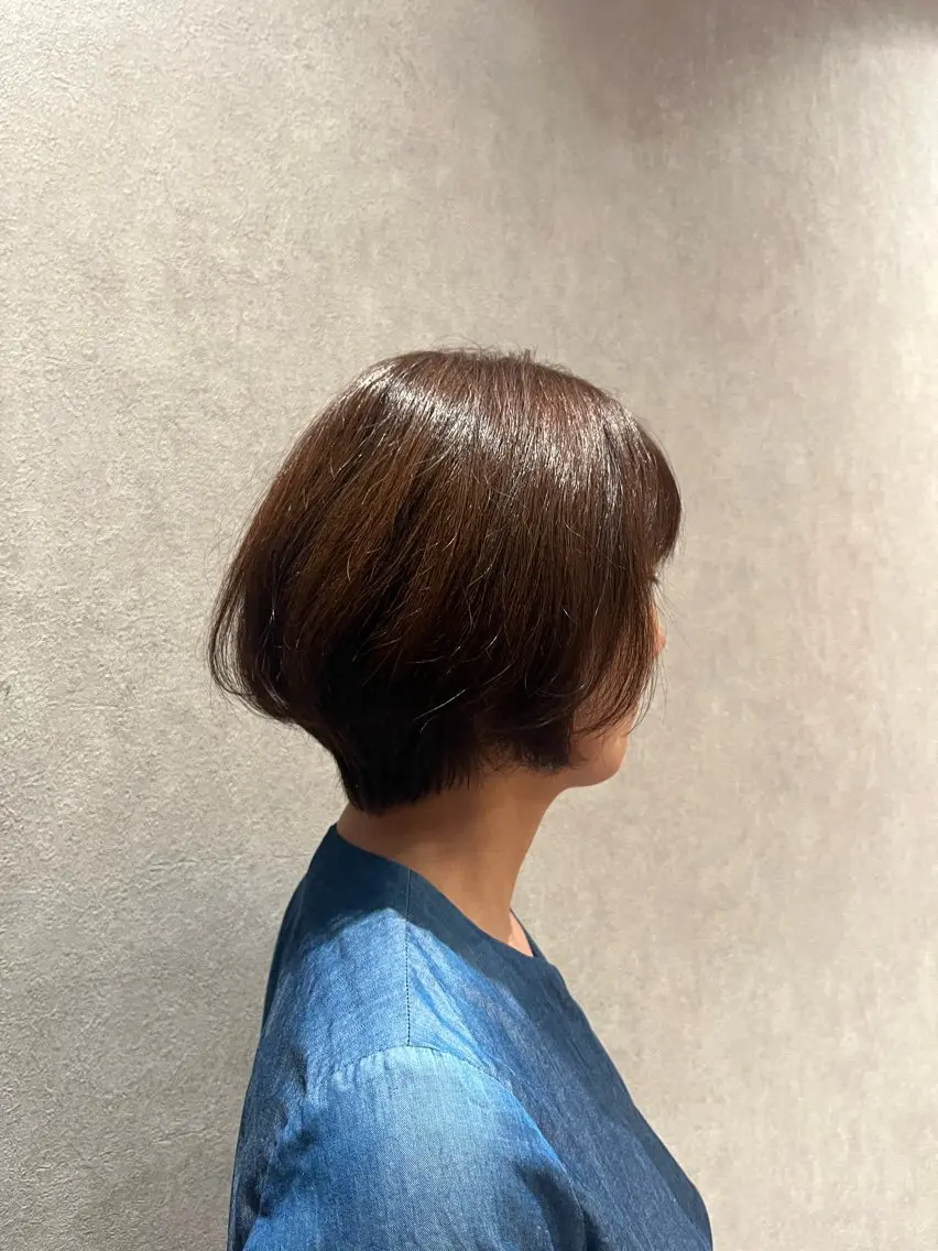 カット+リタッチ［レディースモデル様はショート、ボブスタイルを募集させて頂いております］の写真