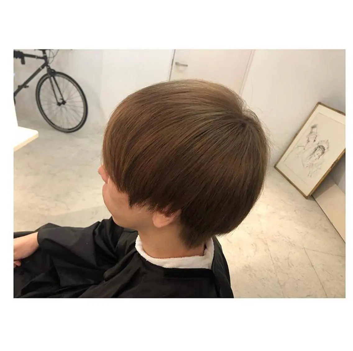 カラー メンズ メンズブリーチ メンズ就活ヘア アッシュ ベージュカラー ブリーチ 🤍中野 レオ🤍のヘアスタイル