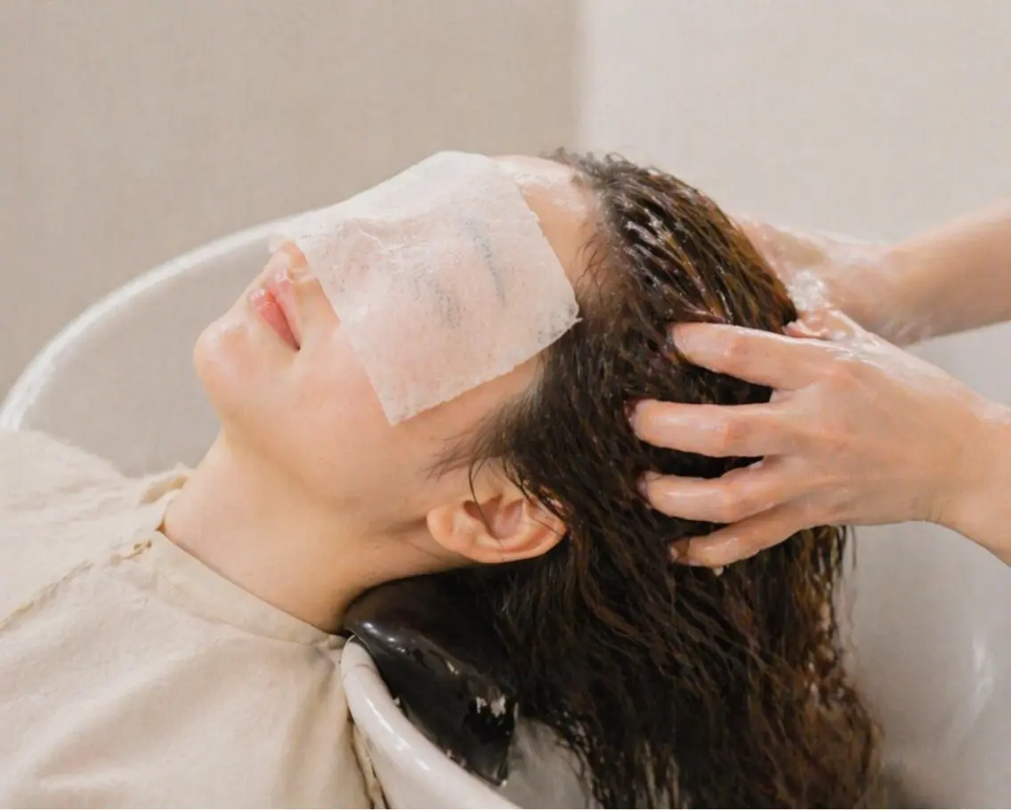 💎カット+ヘアカラー+リラックススパコースの写真