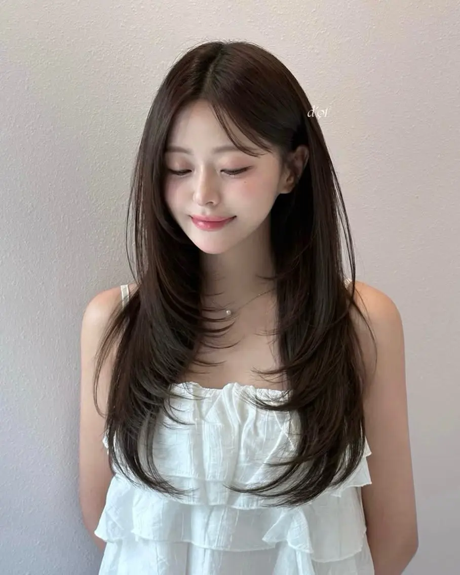 セミロング カット トリートメント レイヤーカット⭐️ ハッシュカット特化のヘアスタイル