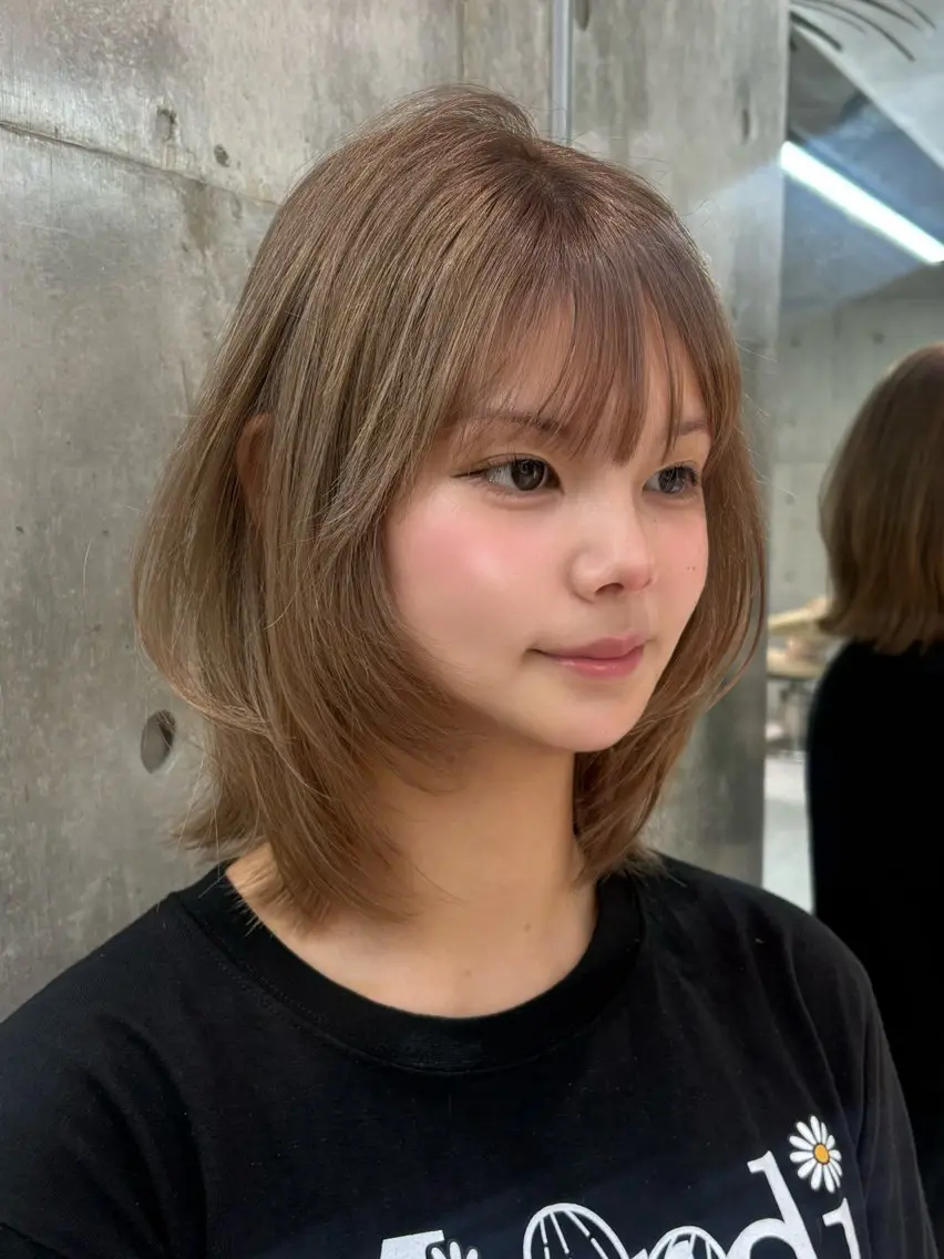 ショート カラー toco.⋆𝜗𝜚 / レイヤーボブ໒꒱のヘアスタイル