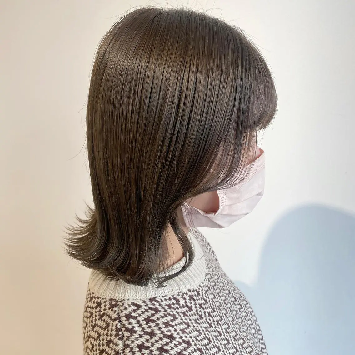 ミディアム カラー 栄/平日限定✨ REIRIのヘアスタイル
