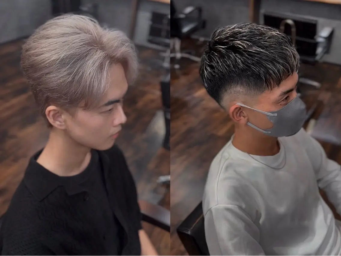 カラー メンズ 帆玉 翔一のヘアスタイル