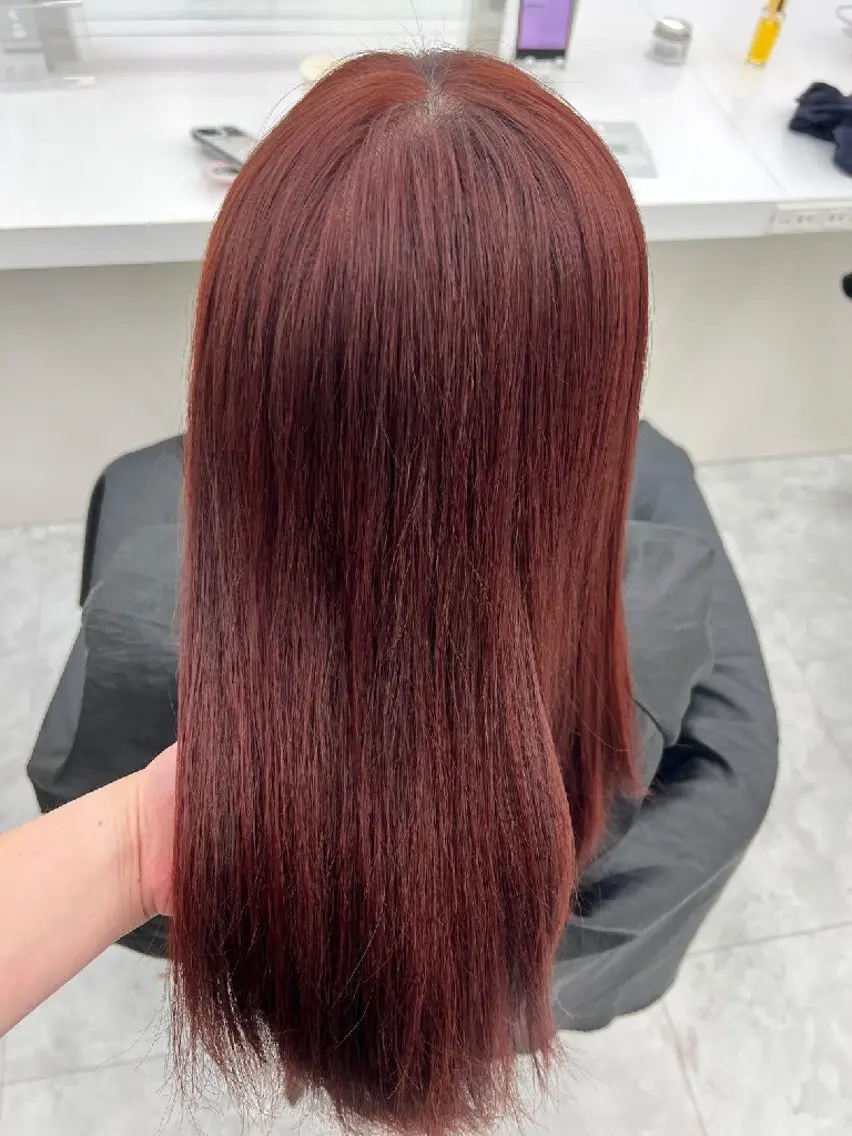 カラー ヘアカラー 🍒renka🍒 ボブ/ショート/暖色のヘアスタイル