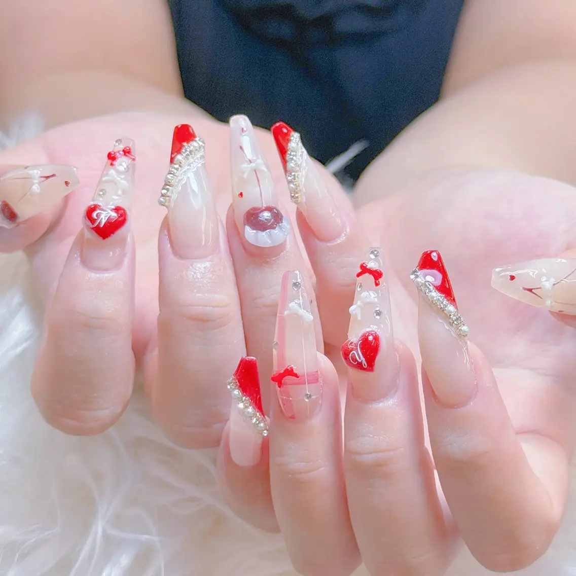 ネイル ハンドネイル ANH NAIL ゴテゴテ専門店💎のネイルデザイン