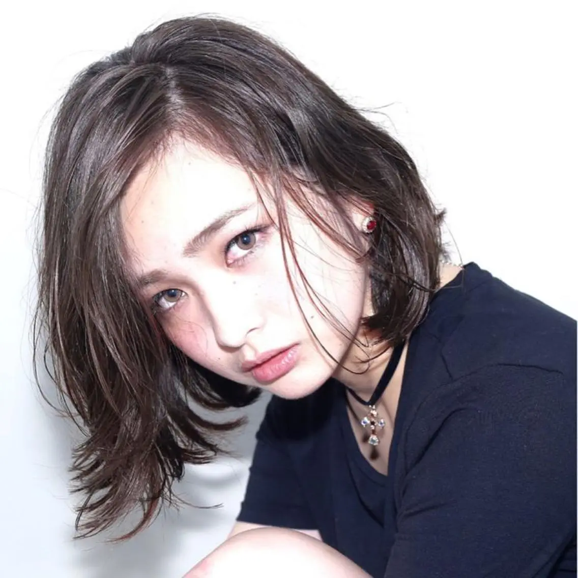 ミディアム カラー 【公式】amble luxe池袋東口🩷のヘアスタイル